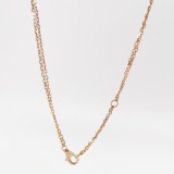 Cartier 2 Diamonds Love Pendant Necklace 18K Rose Gold and Diamonds — thumbnail 4