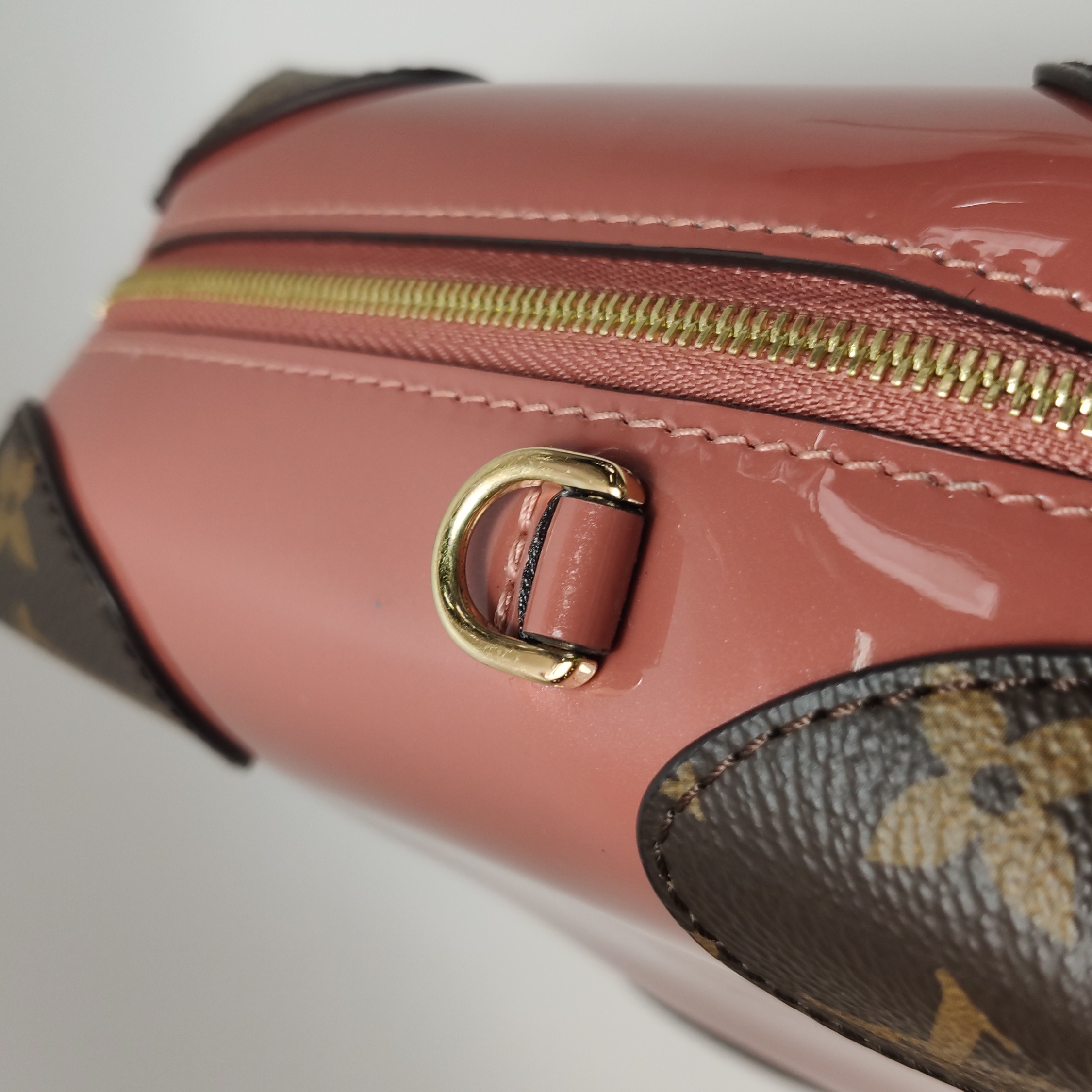 Louis Vuitton(LV) Venice Handbag Vernis with Monogram Canvas — photo 14 of 22