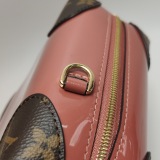 Louis Vuitton(LV) Venice Handbag Vernis with Monogram Canvas — thumbnail 14