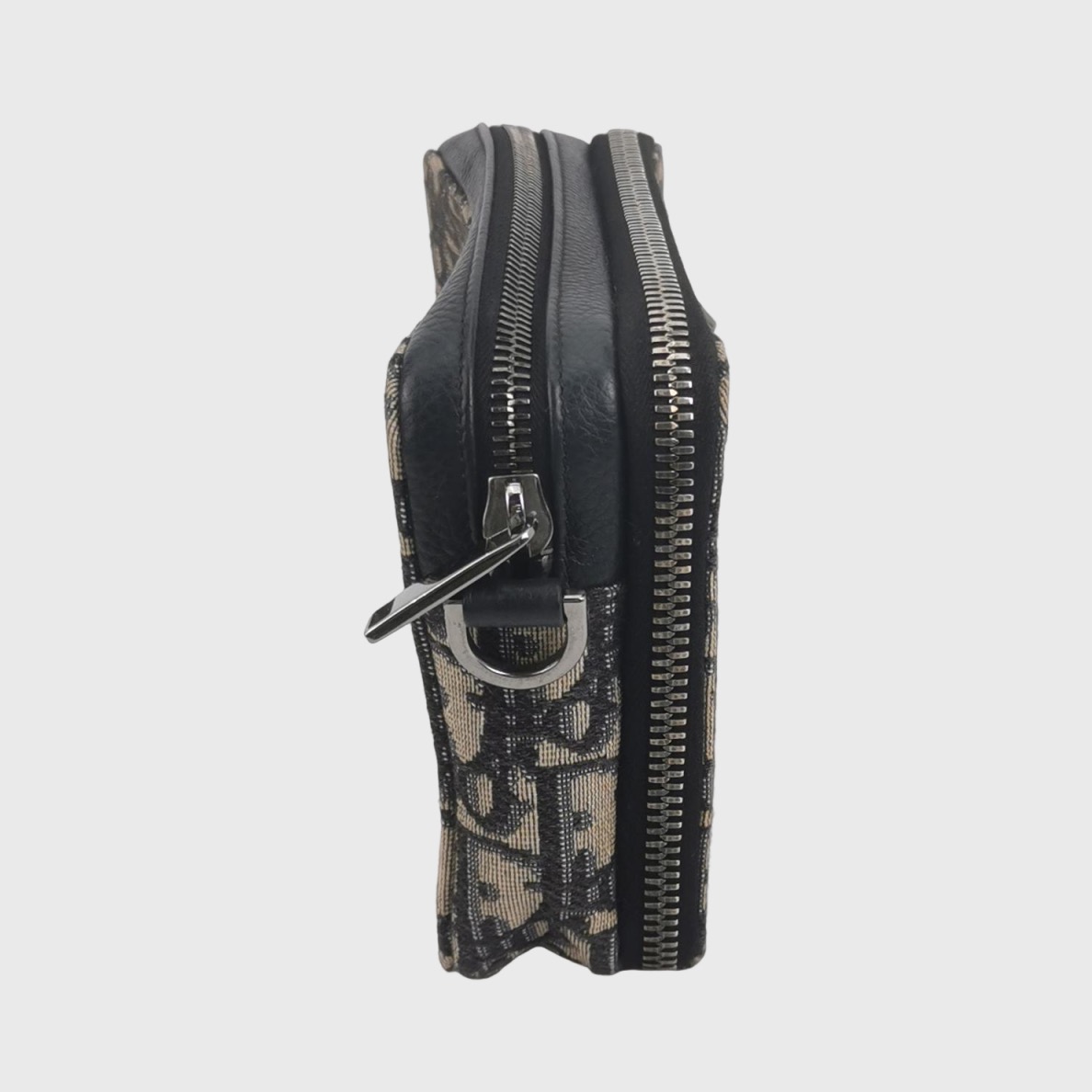 Christian Dior Double Zip Crossbody Pouch Oblique Canvas — photo 4 of 14