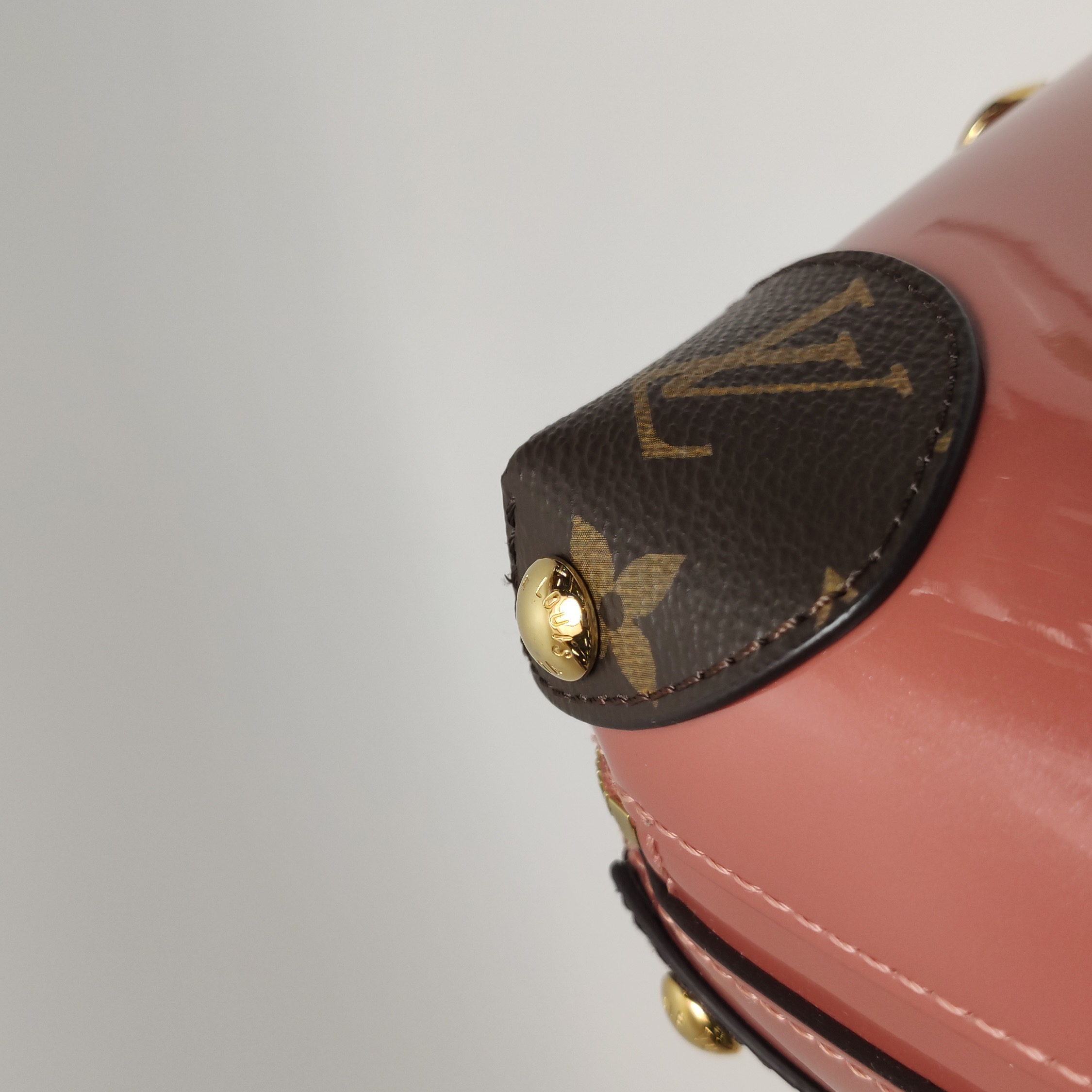 Louis Vuitton(LV) Venice Handbag Vernis with Monogram Canvas — photo 17 of 22