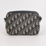 Christian Dior Double Zip Crossbody Pouch Oblique Canvas — thumbnail 5