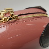 Louis Vuitton(LV) Venice Handbag Vernis with Monogram Canvas — thumbnail 13