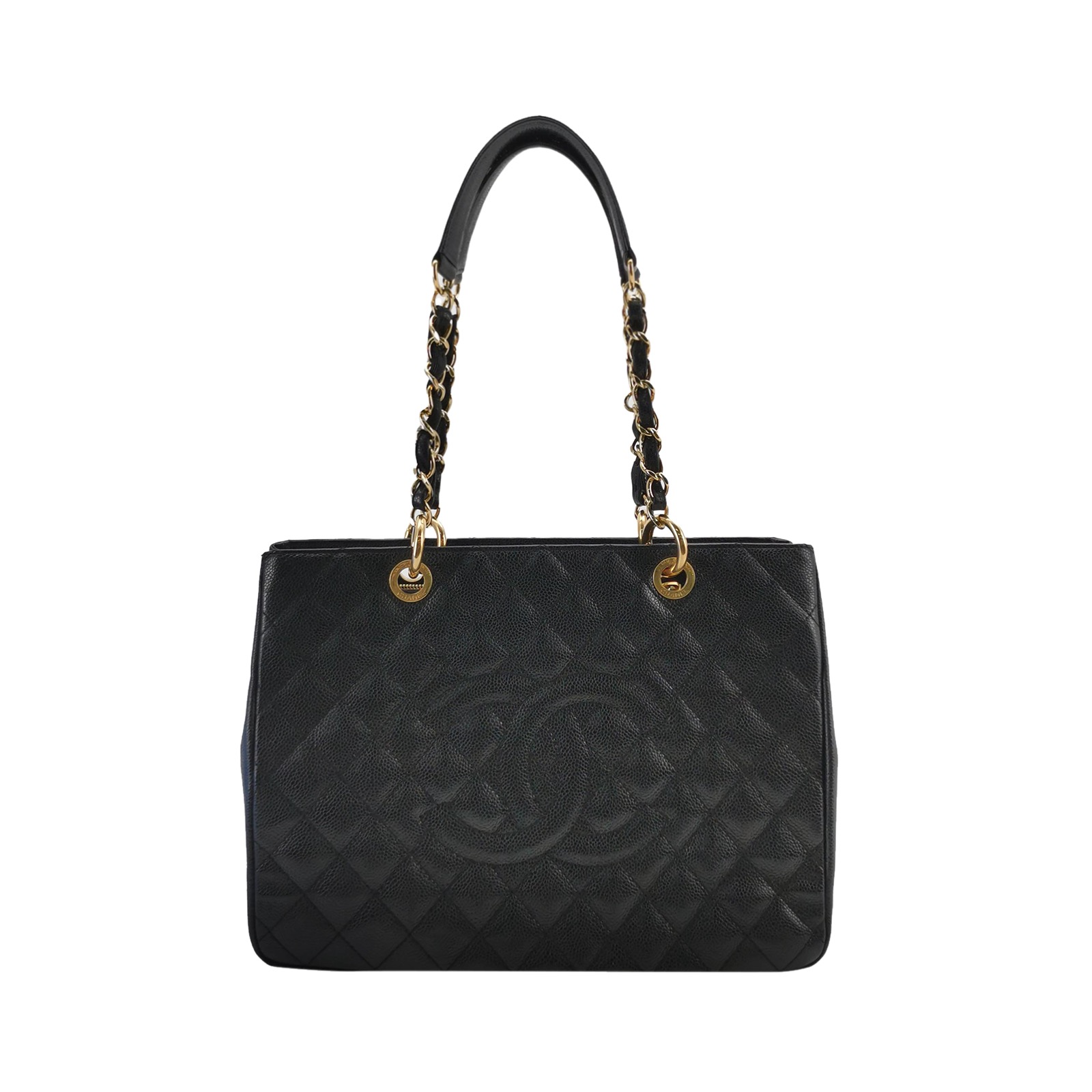 Chanel Grand Shopping Tote Quilted Caviar — photo 1 of 19