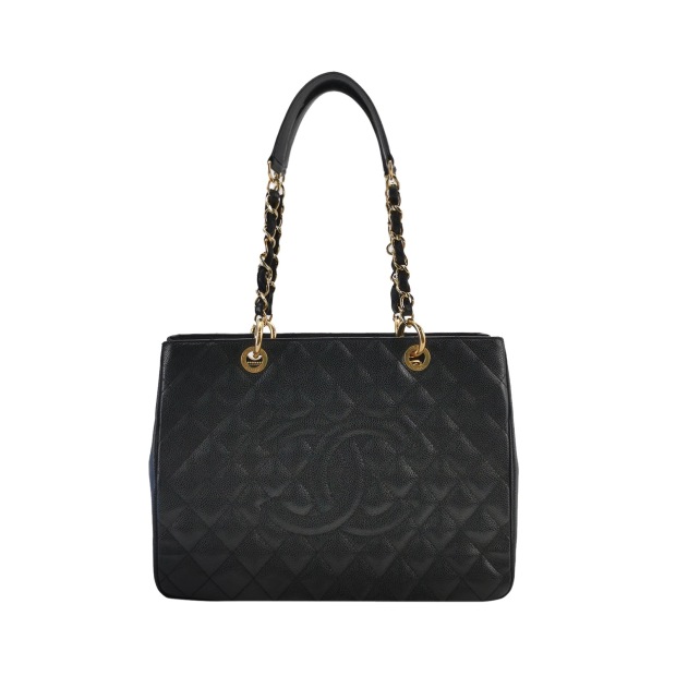 Chanel Grand Shopping Tote Quilted Caviar — pre-owned, Vierlot