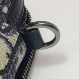 Christian Dior Double Zip Crossbody Pouch Oblique Canvas — thumbnail 12