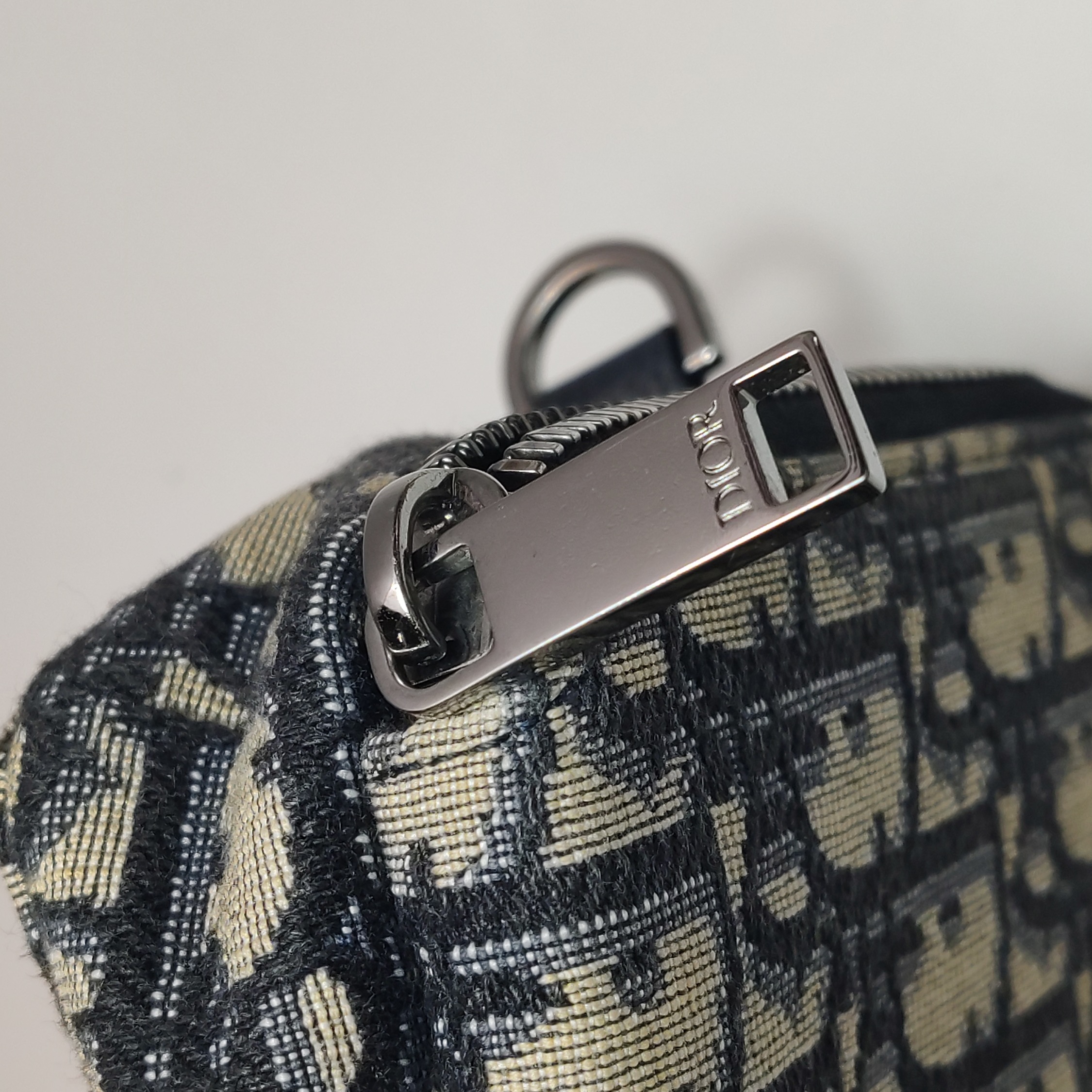 Christian Dior Double Zip Crossbody Pouch Oblique Canvas — photo 10 of 14