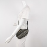 Christian Dior Saddle Triple Zip Crossbody Pouch Oblique Canvas — thumbnail 2