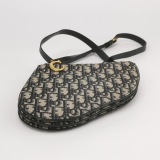 Christian Dior Saddle Triple Zip Crossbody Pouch Oblique Canvas — thumbnail 6