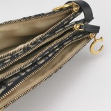 Christian Dior Saddle Triple Zip Crossbody Pouch Oblique Canvas — thumbnail 7
