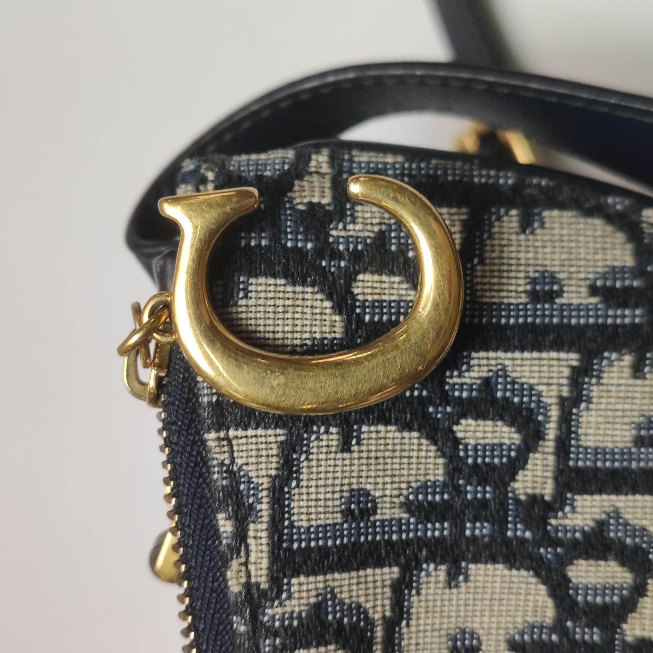 Christian Dior Saddle Triple Zip Crossbody Pouch Oblique Canvas — photo 13 of 14