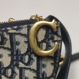 Christian Dior Saddle Triple Zip Crossbody Pouch Oblique Canvas — thumbnail 13