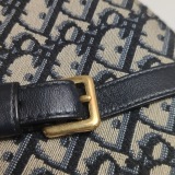 Christian Dior Saddle Triple Zip Crossbody Pouch Oblique Canvas — thumbnail 11