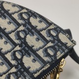 Christian Dior Saddle Triple Zip Crossbody Pouch Oblique Canvas — thumbnail 12