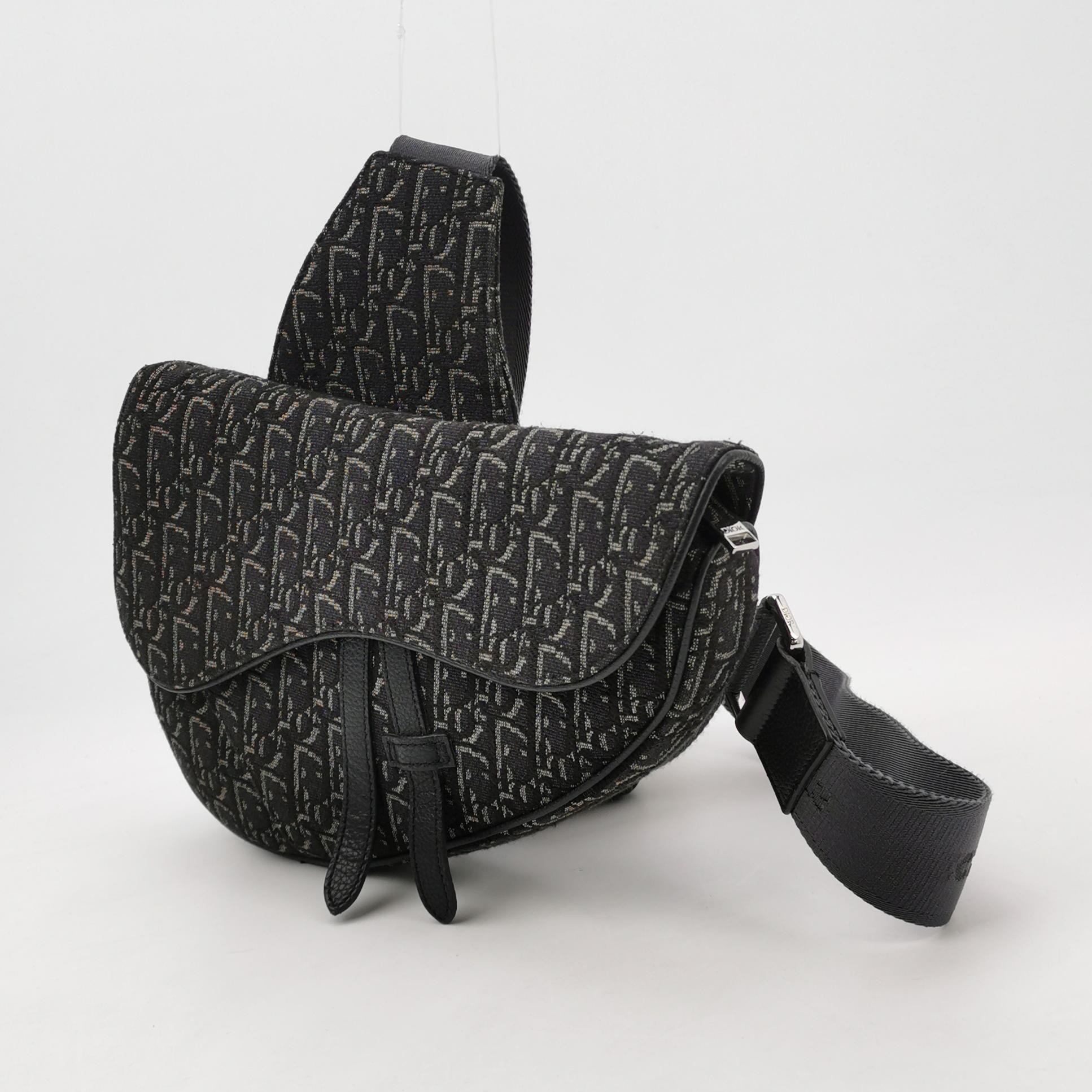 Christian Dior Saddle Crossbody Bag Oblique Canvas — photo 3 of 13