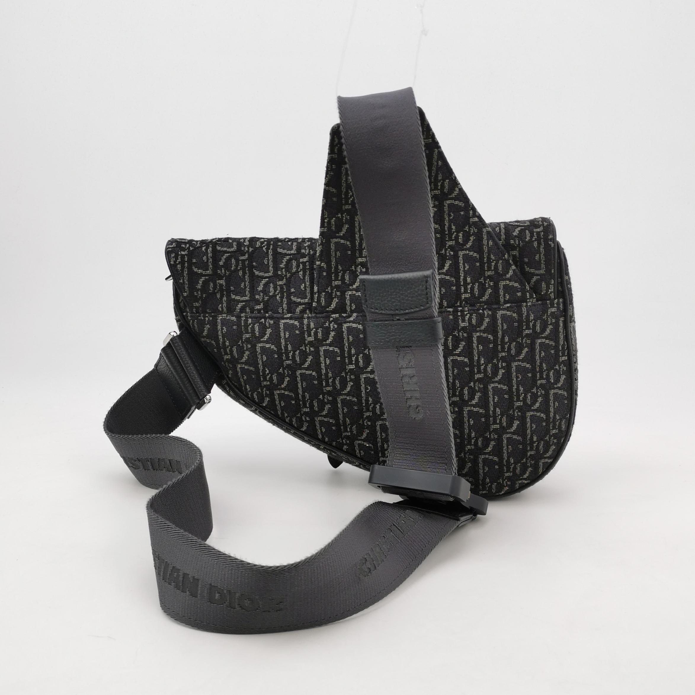 Christian Dior Saddle Crossbody Bag Oblique Canvas — photo 5 of 13
