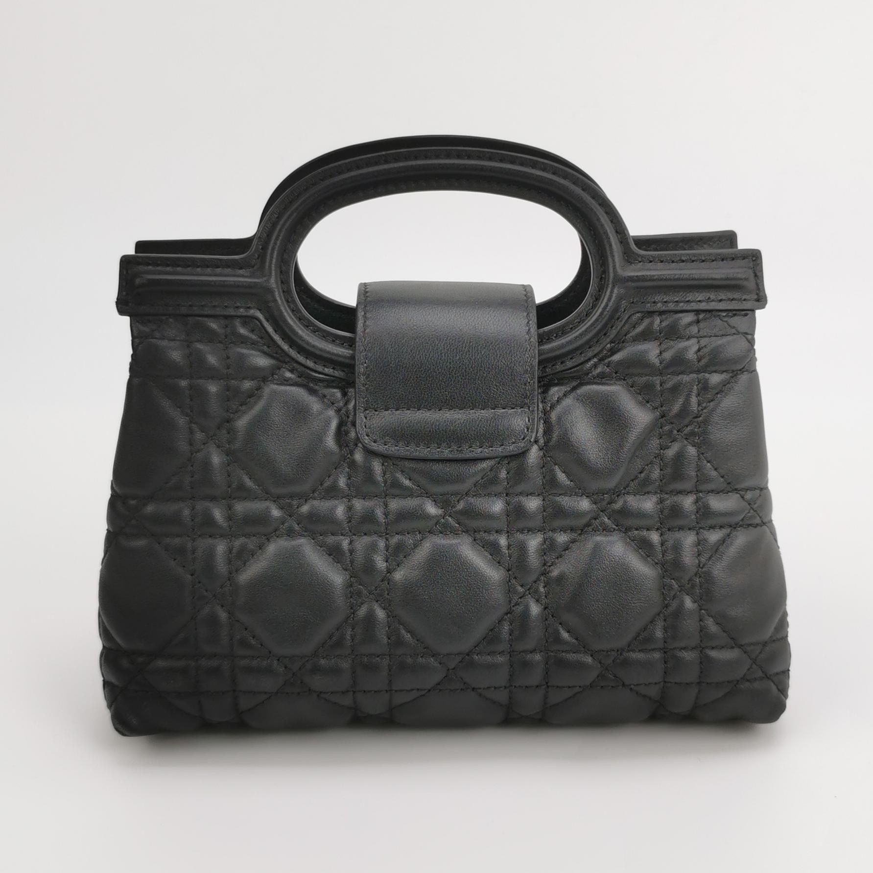 Christian Dior Jolie Top Handle Chain Bag Cannage Quilt Lambskin Mini — photo 5 of 15