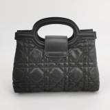 Christian Dior Jolie Top Handle Chain Bag Cannage Quilt Lambskin Mini — thumbnail 5