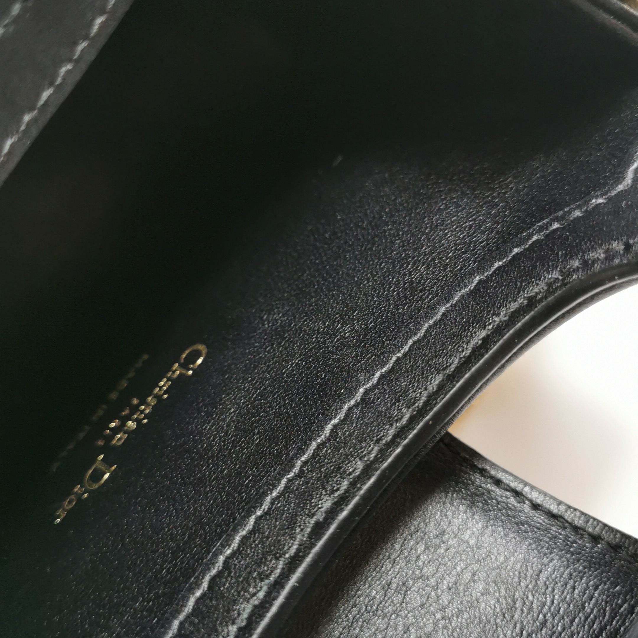Christian Dior Jolie Top Handle Chain Bag Cannage Quilt Lambskin Mini — photo 9 of 15