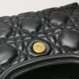 Christian Dior Jolie Top Handle Chain Bag Cannage Quilt Lambskin Mini — thumbnail 10