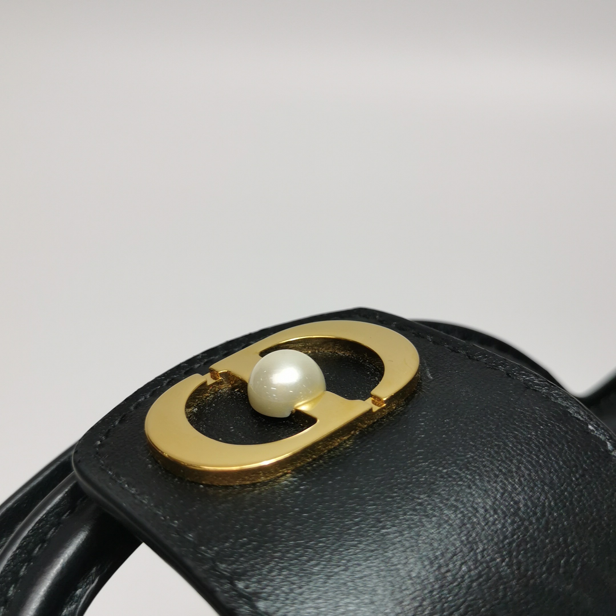 Christian Dior Jolie Top Handle Chain Bag Cannage Quilt Lambskin Mini — photo 14 of 15