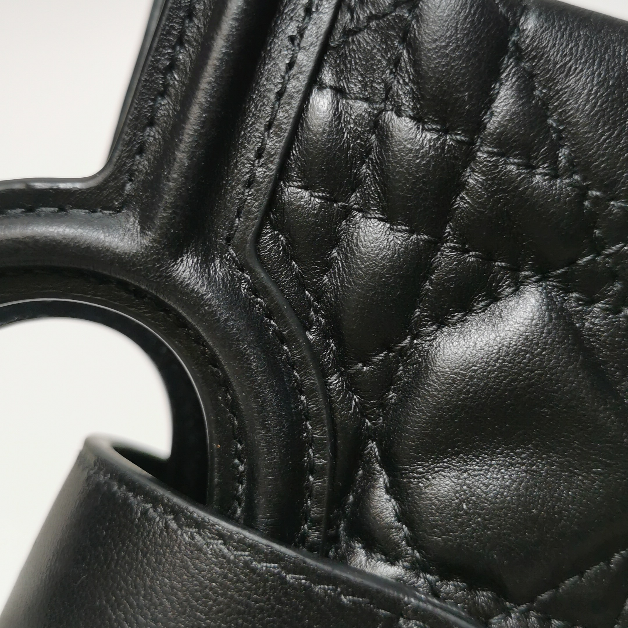 Christian Dior Jolie Top Handle Chain Bag Cannage Quilt Lambskin Mini — photo 11 of 15