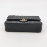 Chanel Classic Double Flap Bag Quilted Caviar Medium — thumbnail 6