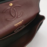 Chanel Classic Double Flap Bag Quilted Caviar Medium — thumbnail 7