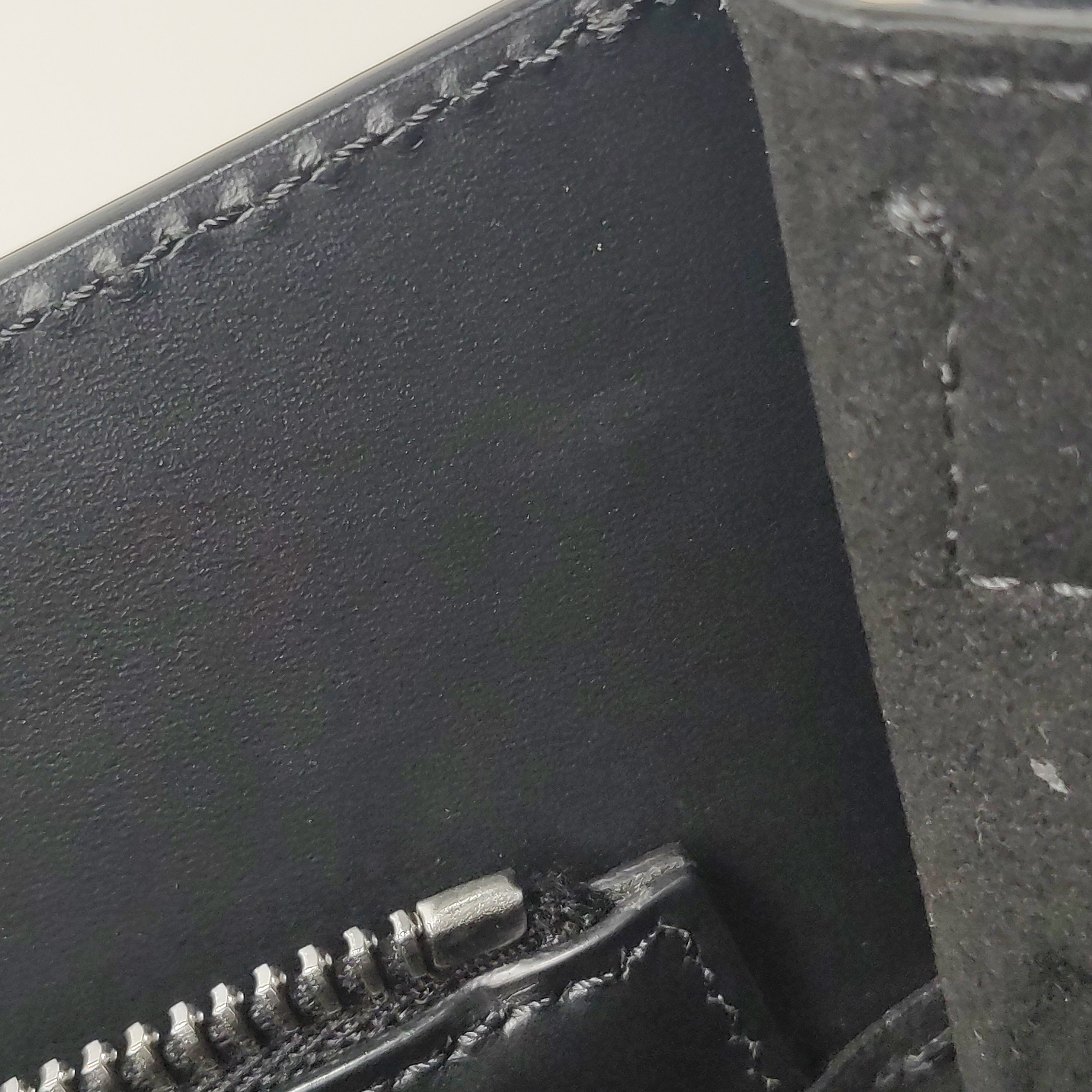 Fendi Logo Cut-Out Handle Shopper Tote Embossed Leather Mini — photo 12 of 25