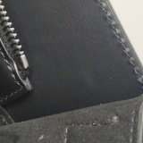 Fendi Logo Cut-Out Handle Shopper Tote Embossed Leather Mini — thumbnail 12
