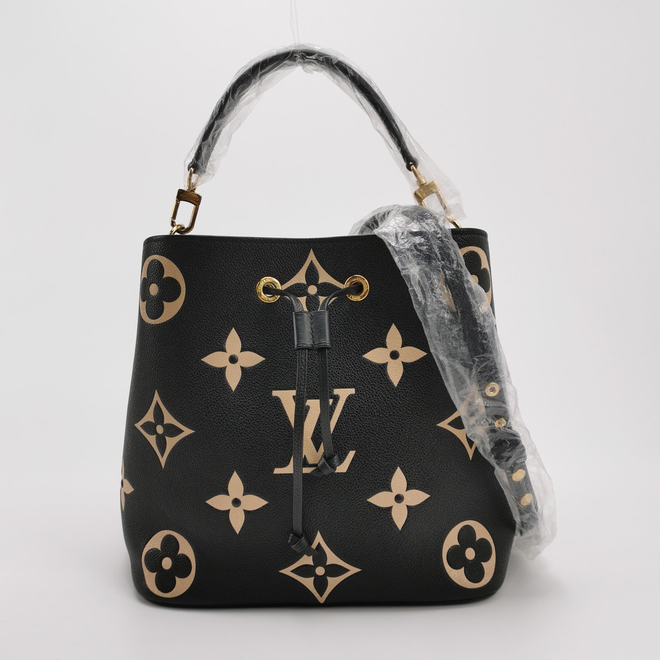 Louis Vuitton(LV) NeoNoe Handbag Bicolor Monogram Empreinte Giant MM — photo 5 of 16