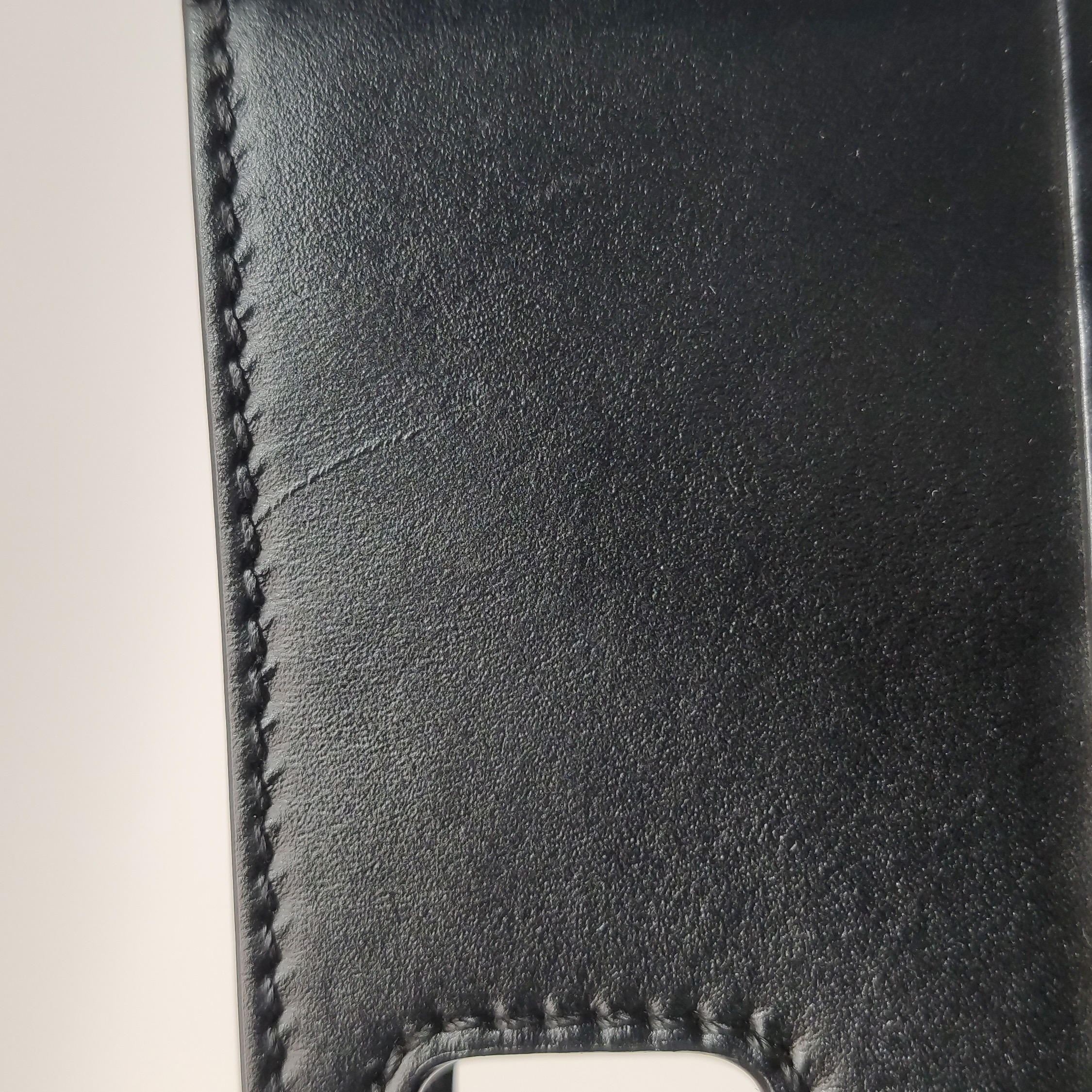 Fendi Logo Cut-Out Handle Shopper Tote Embossed Leather Mini — photo 16 of 25