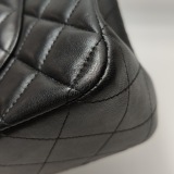 Chanel Classic Double Flap Bag Quilted Caviar Medium — thumbnail 9