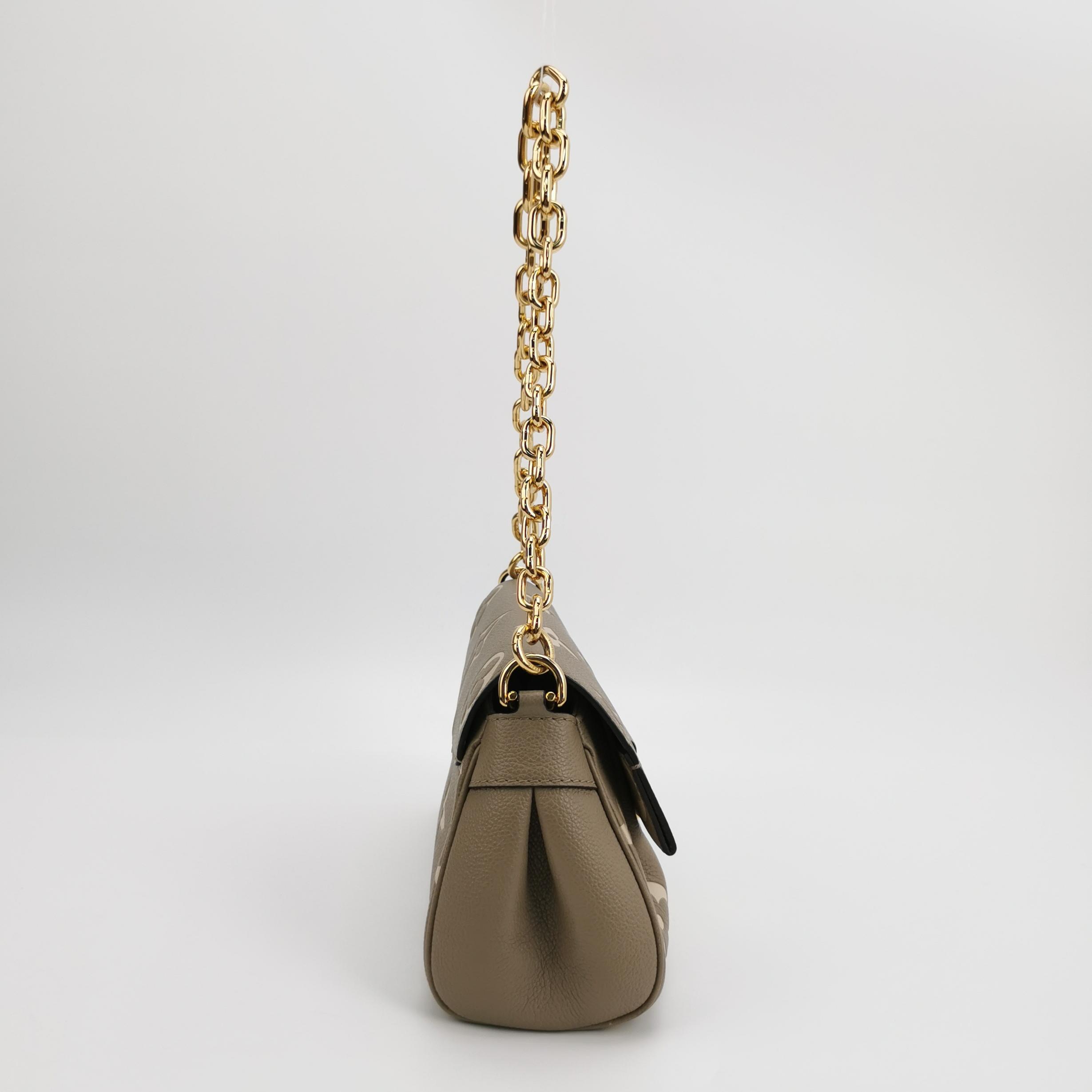 Louis Vuitton(LV) Favorite NM Handbag Bicolor Monogram Empreinte Giant — photo 4 of 16