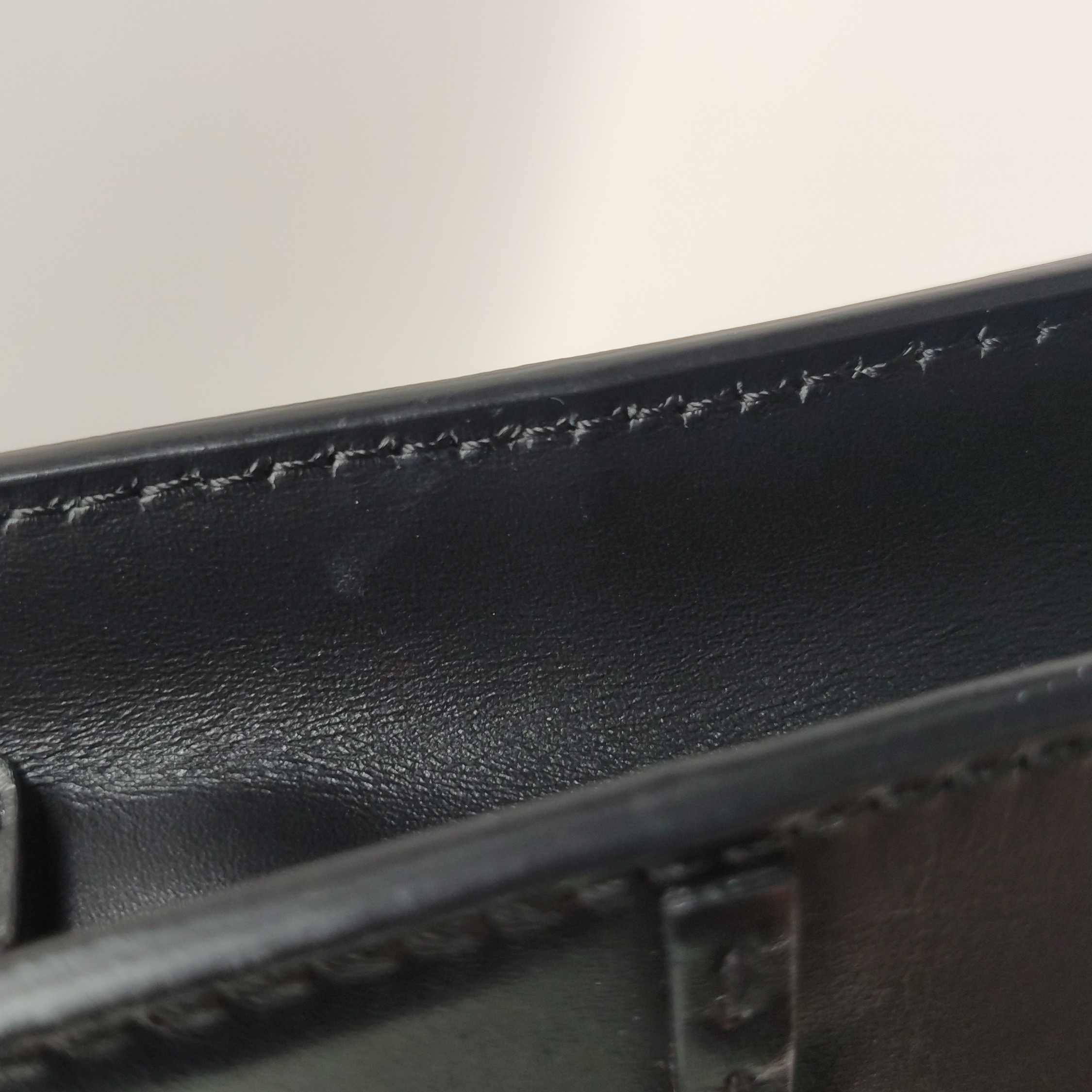 Fendi Logo Cut-Out Handle Shopper Tote Embossed Leather Mini — photo 22 of 25