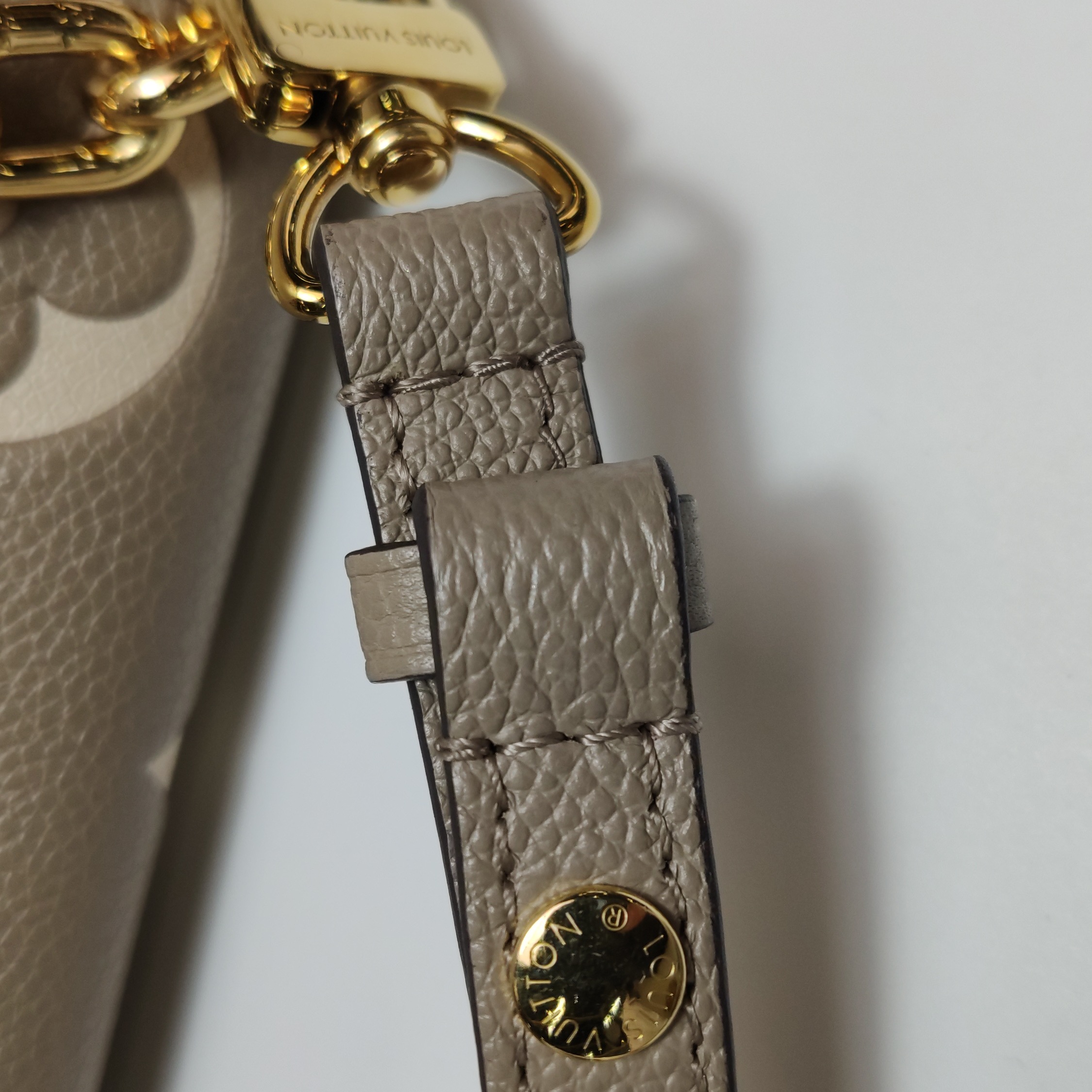 Louis Vuitton(LV) Favorite NM Handbag Bicolor Monogram Empreinte Giant — photo 15 of 16