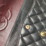 Chanel Classic Double Flap Bag Quilted Caviar Medium — thumbnail 14