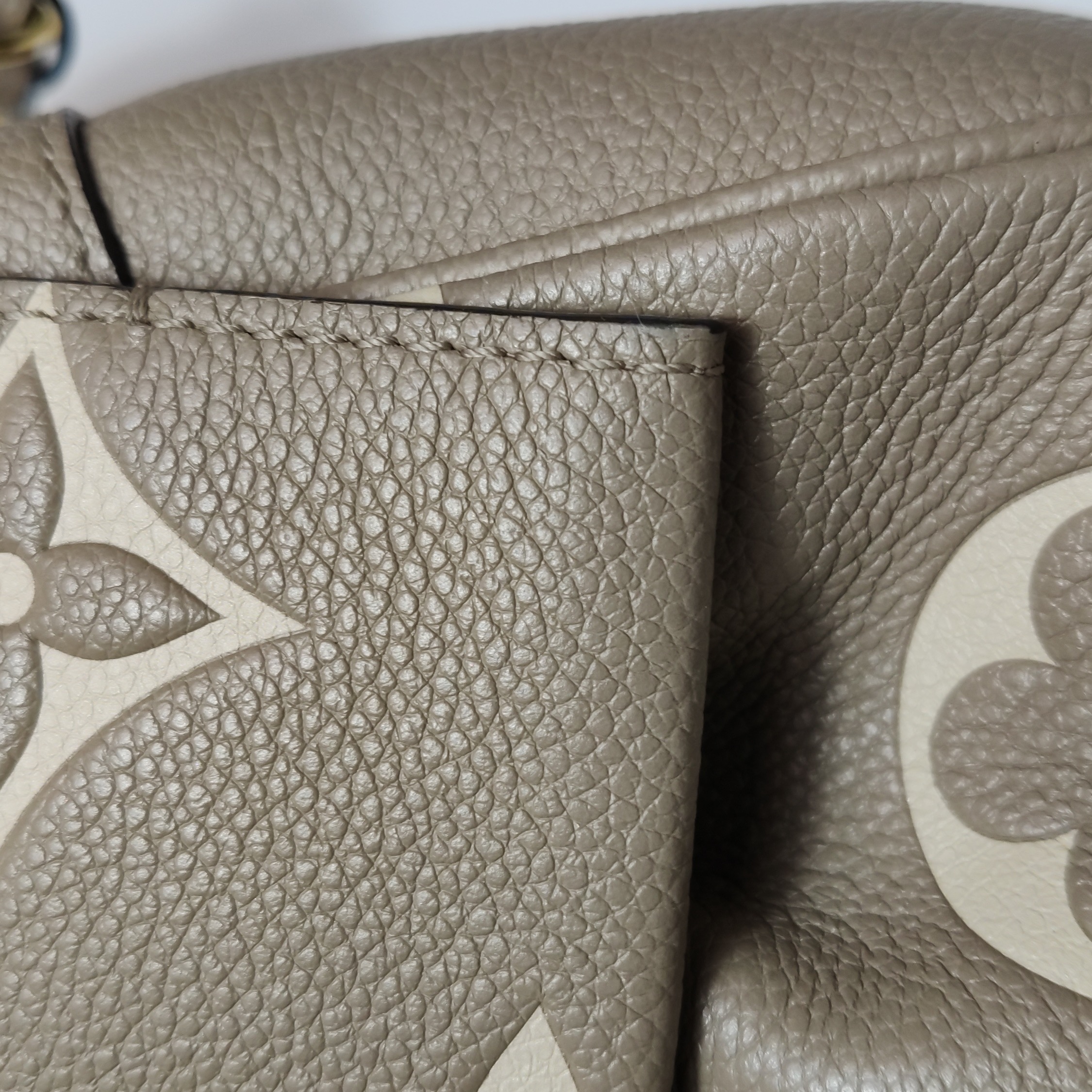 Louis Vuitton(LV) Favorite NM Handbag Bicolor Monogram Empreinte Giant — photo 12 of 16
