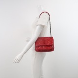 Saint Laurent Niki Chain Flap Bag Matelasse Chevron Leather Baby — thumbnail 2