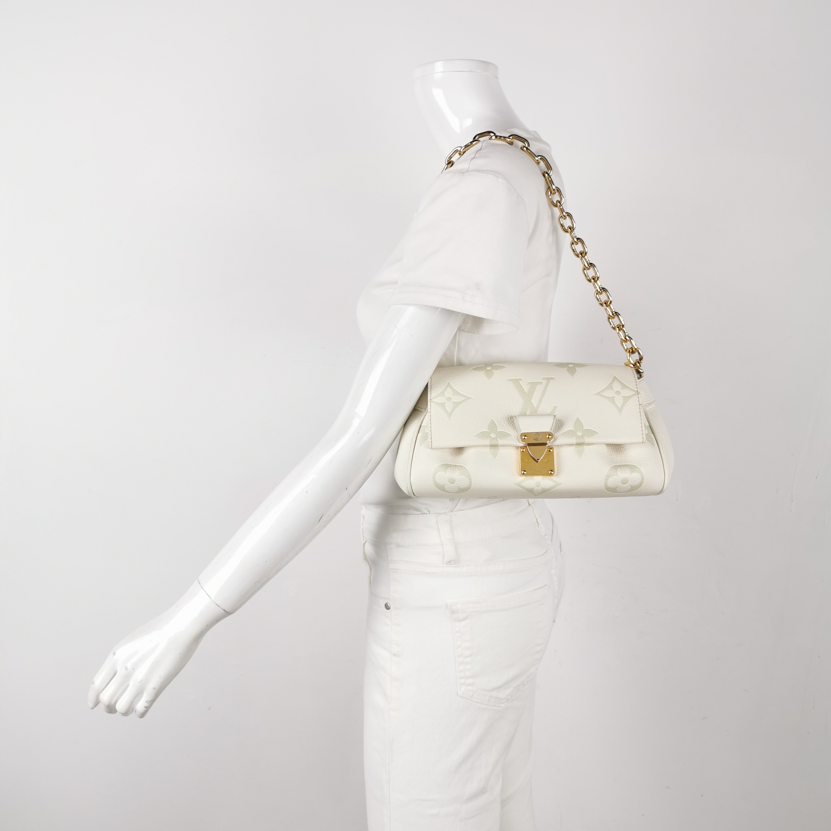 Louis Vuitton(LV) Favorite NM Handbag Bicolor Monogram Empreinte — alternate view