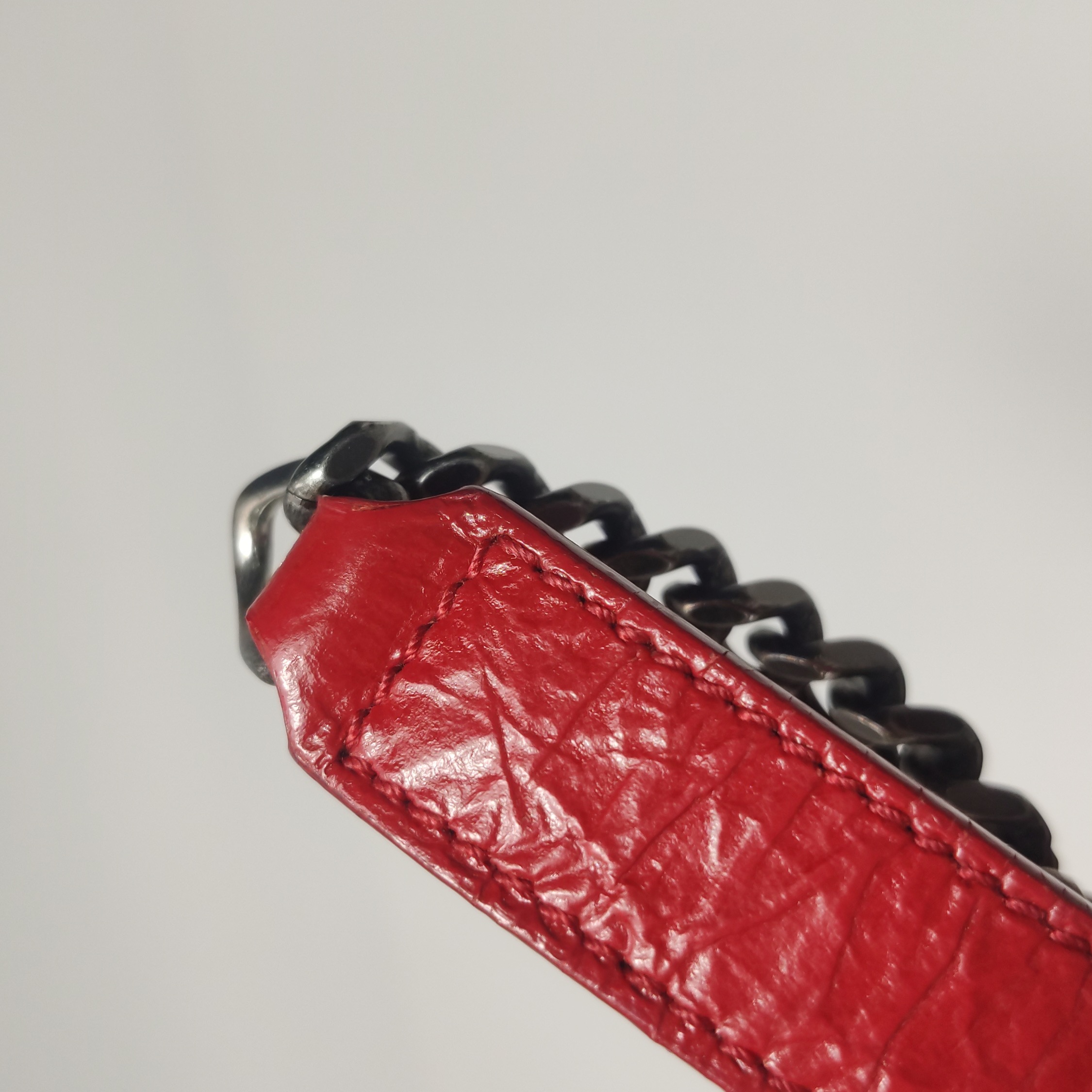 Saint Laurent Niki Chain Flap Bag Matelasse Chevron Leather Baby — photo 12 of 20