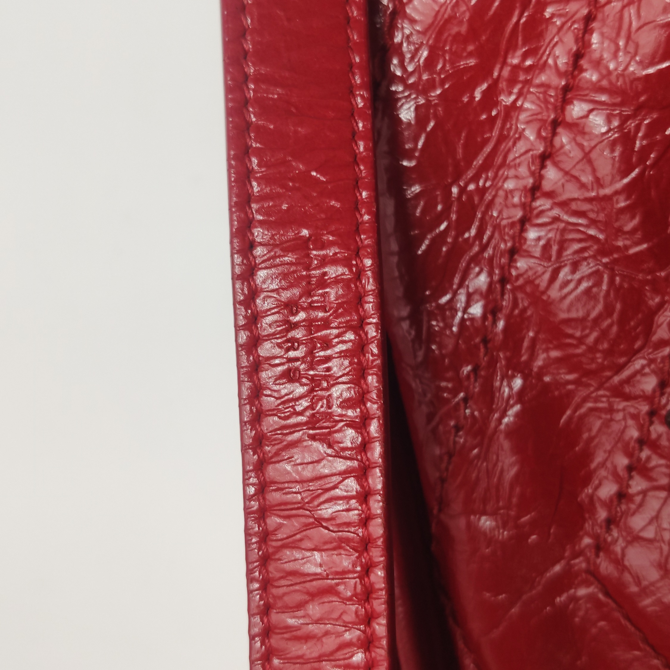Saint Laurent Niki Chain Flap Bag Matelasse Chevron Leather Baby — photo 18 of 20