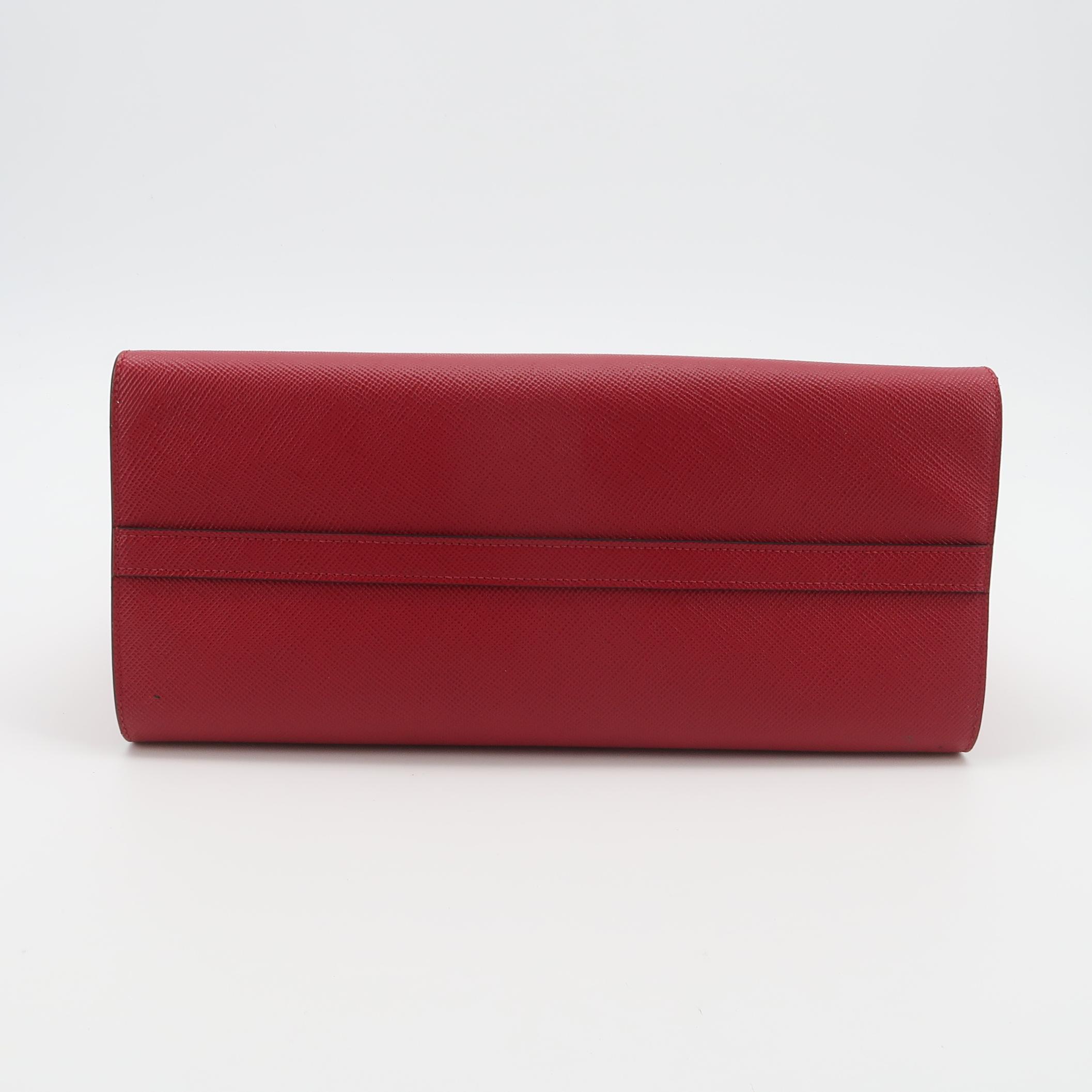 Prada Monochrome Tote Saffiano with City Calf Medium — photo 7 of 24