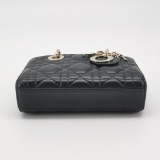 Christian Dior Lady D-Joy Bag Cannage Quilt Lambskin Micro — thumbnail 6