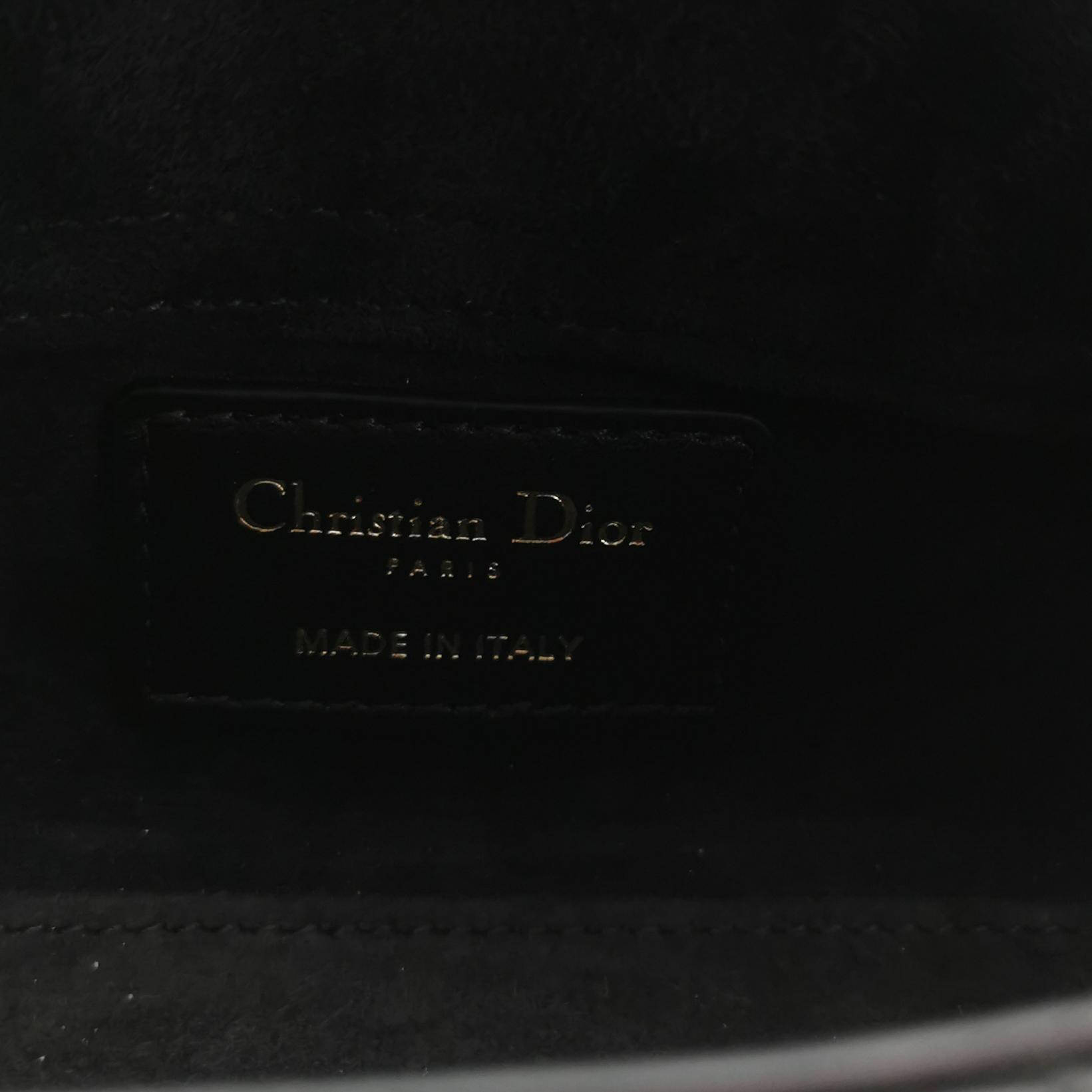 Christian Dior Lady D-Joy Bag Cannage Quilt Lambskin Micro — photo 9 of 19