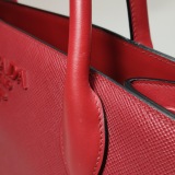 Prada Monochrome Tote Saffiano with City Calf Medium — thumbnail 15