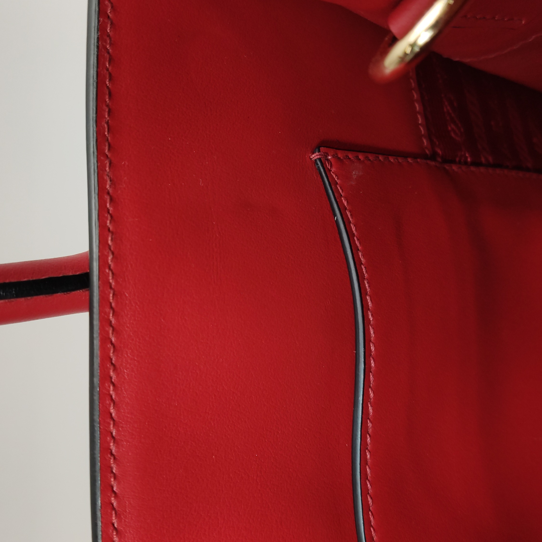 Prada Monochrome Tote Saffiano with City Calf Medium — photo 13 of 24