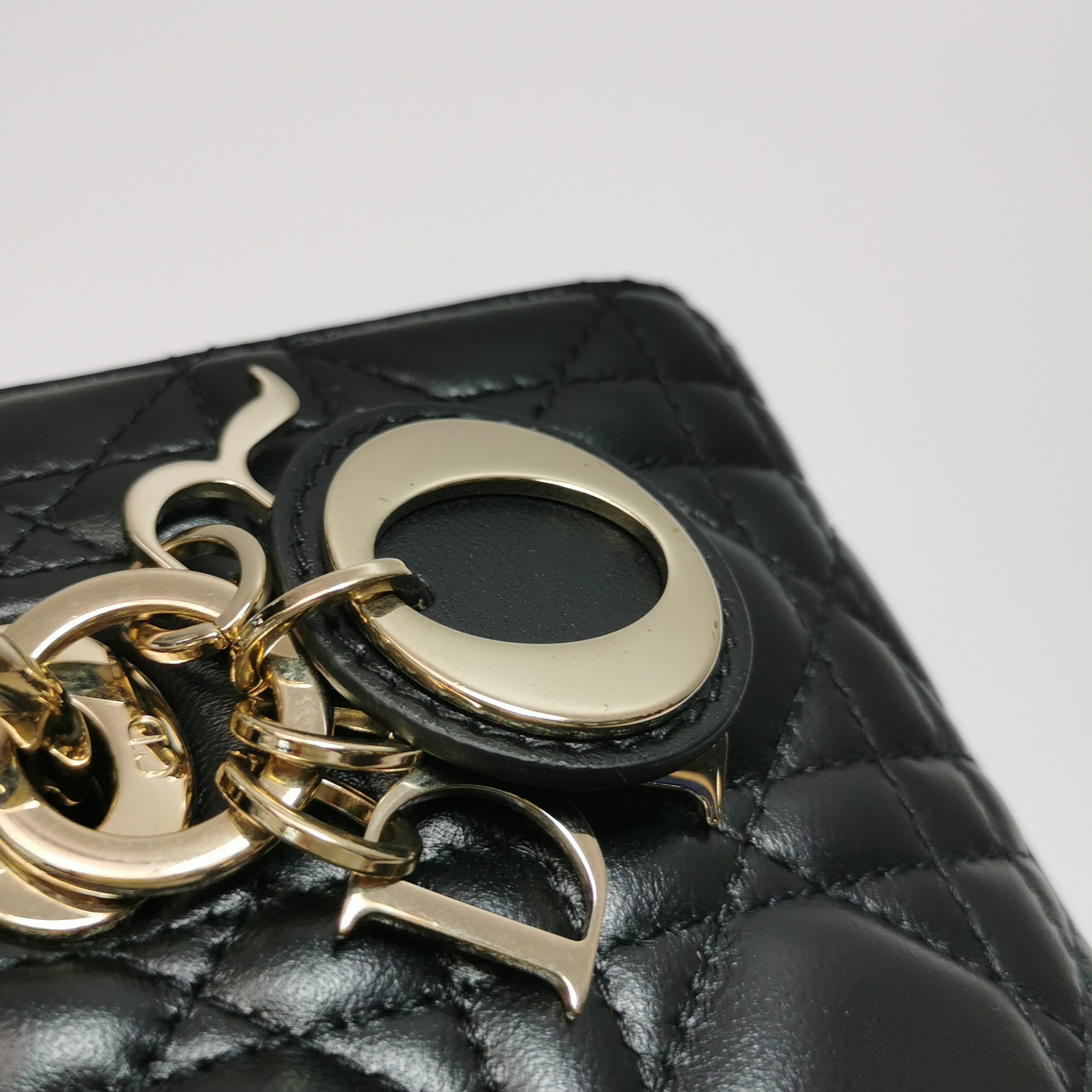 Christian Dior Lady D-Joy Bag Cannage Quilt Lambskin Micro — photo 10 of 19