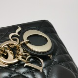 Christian Dior Lady D-Joy Bag Cannage Quilt Lambskin Micro — thumbnail 10