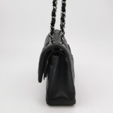 Chanel Classic Double Flap Bag Quilted Caviar Small — thumbnail 4